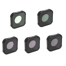 Load image into Gallery viewer, JSR KB Series MCUV+CPL+ND8+ND16+ND32 Lens Filter for GoPro HERO13 Black /12 Black /11 Black /10 Black /9 Black, 5-in-1