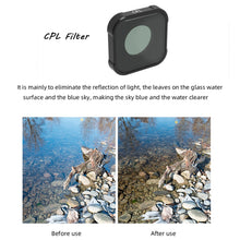 Load image into Gallery viewer, JSR KB Series MCUV+CPL+ND8+ND16+ND32 Lens Filter for GoPro HERO13 Black /12 Black /11 Black /10 Black /9 Black, 5-in-1