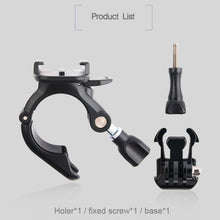 Load image into Gallery viewer, GP435 Small Size Bicycle Motorcycle Handlebar Fixing Mount for GoPro, Insta360, DJI and Other Action Cameras, GP435