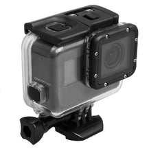 Load image into Gallery viewer, For GoPro HERO5 30m Waterproof PC &amp; ABS Housing Protective Case + Touch Back Cover with Buckle Basic Mount &amp; Long Screw, Backcover Size: 7 x 6 cm, Protective Case