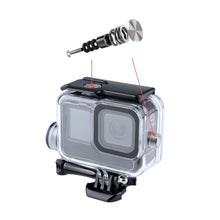 Load image into Gallery viewer, For GoPro HERO10 Black / HERO9 Black 30m Charging Waterproof Housing Case with Buckle Basic Mount &amp; Screw, For GoPro HERO9 Black / Charging