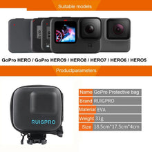 Load image into Gallery viewer, RUIGPRO Super Mini EVA Storage Protective Case Box for GoPro Hero11 Black / HERO10 Black / HERO9 Black / HERO8 Black /7 /6 /5, For GoPro HERO7 /6 /5