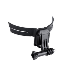 Load image into Gallery viewer, Helmet Mount with J-Hook Buckle  for GoPro, Insta360, DJI and Other Action Cameras, Helmet Mount