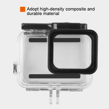 Load image into Gallery viewer, 45m Waterproof Housing Protective Case + Touch Screen Back Cover for GoPro NEW HERO /HERO6 /5, with Buckle Basic Mount &amp; Screw &amp; (Purple, Red, Pink) Filters, No Need to Remove Lens, Touch Screen + Filters (Transparent), Touch Screen + Filters (Black)