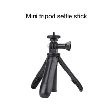 Load image into Gallery viewer, Multi-functional Foldable Tripod Holder Selfie Monopod Stick for GoPro, Insta360, DJI and Other Action Cameras, Length: 12-23cm, Length: 12-23cm (Red), Length: 12-23cm (Blue)