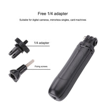 Load image into Gallery viewer, Multi-functional Foldable Tripod Holder Selfie Monopod Stick for GoPro, Insta360, DJI and Other Action Cameras, Length: 12-23cm, Length: 12-23cm (Red), Length: 12-23cm (Blue)