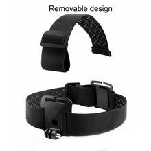 Load image into Gallery viewer, Elastic Mount Belt Adjustable Head Strap with Phone Clamp &amp; Screw &amp; S-type Adapter for GoPro HERO10 Black / HERO9 Black /8 /7 /6 /5, Xiaoyi and Other Action Cameras, Smarphones