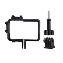 Load image into Gallery viewer, Plastic Frame Mount Protective Case Cage with Tripod Base Adapter &amp; Long Screw &amp; Cold Shoe Base for Insta360 One R, Cold Shoe Frame