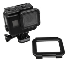 Load image into Gallery viewer, 2 in 1 for GoPro HERO5 Touch Screen Back Cover + 45m Waterproof Housing Protective Case(No Need to Disassemble Lens When Installed) with Buckle Basic Mount &amp; Lead Screw, No Need to Disassemble Lens