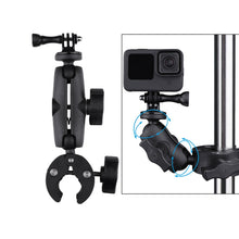Load image into Gallery viewer, Extended Version 360 Rotation Adjustable Action Camera Clamp Plier Base Holder, Extended Version Plier Base Holder