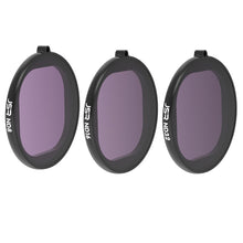 Load image into Gallery viewer, JSR Round Housing 3 in 1 ND8+ND16+ND32 Lens Filter for GoPro HERO8 Black, 3 in 1 ND Lens