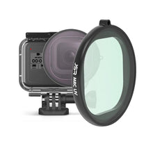 Load image into Gallery viewer, JSR Round Housing UV Lens Filter for GoPro HERO8 Black, UV Lens