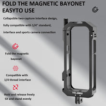 Load image into Gallery viewer, For Insta360 X3 YELANGU LW-ONE X3 Metal Cage Extended Frame Case, LW-ONE X3