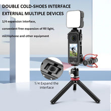 Load image into Gallery viewer, For Insta360 X3 YELANGU LW-ONE X3 Metal Cage Extended Frame Case, LW-ONE X3