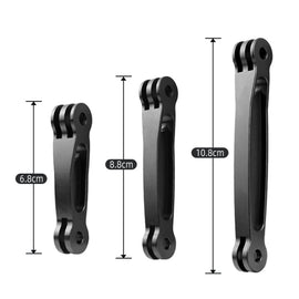 3 in 1 Joint Aluminum Extension Arm Grip Extenter for DJI, Insta360, GoPro and Other Action Cameras, 3 in 1