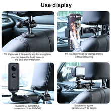 Load image into Gallery viewer, 21mm Ballhead Car Front Seat Handlebar Fixed Mount Holder with Tripod Adapter &amp; Screw for GoPro, Insta360, DJI and Other Action Cameras, 21mm 16.3cm