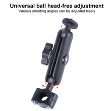Load image into Gallery viewer, 21mm Ballhead Car Front Seat Handlebar Fixed Mount Holder with Tripod Adapter &amp; Screw for GoPro, Insta360, DJI and Other Action Cameras, 21mm 16.3cm