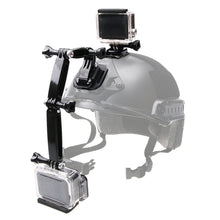 Load image into Gallery viewer, Helmet Front Mount Bundle Set for GoPro, Insta360, DJI and Other Action Cameras, Mount Bundle Set
