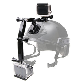Helmet Front Mount Bundle Set for GoPro, Insta360, DJI and Other Action Cameras, Mount Bundle Set