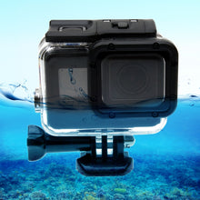 Load image into Gallery viewer, For GoPro HERO6 /5  30m Waterproof Housing Protective Case + Hollow Back Cover with Buckle Basic Mount &amp; Screw, No Need to Disassemble Lens(GP413), Housing Case+ Back cover