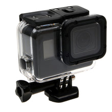 Load image into Gallery viewer, For GoPro HERO6 /5  30m Waterproof Housing Protective Case + Hollow Back Cover with Buckle Basic Mount &amp; Screw, No Need to Disassemble Lens(GP413), Housing Case+ Back cover