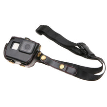 Load image into Gallery viewer, For GoPro HERO7 Black /6 /5  PU Leather Housing Case with Neck Strap &amp; Buttons, PU Leather (Brown), PU Leather (Coffee), PU Leather (Black)