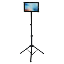 Load image into Gallery viewer, Universal Mount Tripod Floor Stand Tablet Holder for iPad, and 7 - 12 inch Tablet and Laptop