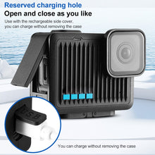 Load image into Gallery viewer, For GoPro HERO 2024 Silicone Protective Case Side Interface Cover with Wrist Strap &amp; Lens Cover, Silicone Case Side Interface Cover