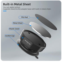 Load image into Gallery viewer, Sunnylife Universal Suction Cup Adapter Base Strong Suction Sucker for Action Camera