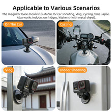 Load image into Gallery viewer, Sunnylife Quick-Release Magnetic Base Mount 1/4 180 Tilt Adjustable Tabletop Base Bracket For Insta360 X4 Air / X5 / Ace / Ace Pro 2 / 1, DZ-142 For Insta360 X4 Air / X5