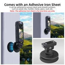 Load image into Gallery viewer, Sunnylife Quick-Release Magnetic Base Mount 1/4 180 Tilt Adjustable Tabletop Base Bracket For Insta360 X4 Air / X5 / Ace / Ace Pro 2 / 1, DZ-142 For Insta360 X4 Air / X5