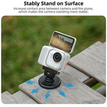 Load image into Gallery viewer, For Insta360 GO Ultra Sunnylife Quick-Release Magnetic Base Mount 1/4 180 Tilt Adjustable Tabletop Base Bracket, DZ-143 For Insta360 GO Ultra
