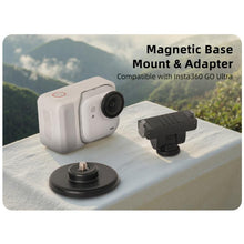 Load image into Gallery viewer, For Insta360 GO Ultra Sunnylife Quick-Release Magnetic Base Mount 1/4 180 Tilt Adjustable Tabletop Base Bracket, DZ-143 For Insta360 GO Ultra