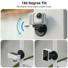 Load image into Gallery viewer, For Insta360 GO Ultra Sunnylife Quick-Release Magnetic Base Mount 1/4 180 Tilt Adjustable Tabletop Base Bracket, DZ-143 For Insta360 GO Ultra