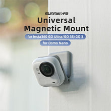 Load image into Gallery viewer, Sunnylife Universal Magnetic Mount Portable Tabletop Base Bracket Angles Adjustable 180 Rotation Holder for Mini Cameras, Universal