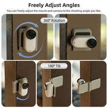 Load image into Gallery viewer, Sunnylife Universal Magnetic Mount Portable Tabletop Base Bracket Angles Adjustable 180 Rotation Holder for Mini Cameras, Universal