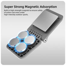 Load image into Gallery viewer, Sunnylife Universal Magnetic Mount Portable Tabletop Base Bracket Angles Adjustable 180 Rotation Holder for Mini Cameras, Universal