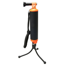 Load image into Gallery viewer, Floating Handle Grip with Tripod Holder &amp; Adjustable Anti-lost Strap for GoPro, Insta360, DJI and Other Action Cameras, Tripod Holde