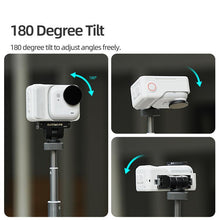 Load image into Gallery viewer, For Insta360 GO Ultra Sunnylife Magnetic Quick Release Adapter Mount 1/4 Interface 180 Tilt Adjustable Selfie Stick Adapter Stand, AD137 For Insta360 GO Ultra