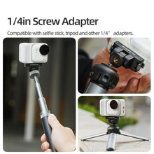 Load image into Gallery viewer, For Insta360 GO Ultra Sunnylife Magnetic Quick Release Adapter Mount 1/4 Interface 180 Tilt Adjustable Selfie Stick Adapter Stand, AD137 For Insta360 GO Ultra