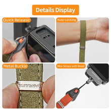 Load image into Gallery viewer, Sunnylife Universal Quick-Release Wrist Strap Adjustable Wrist Lanyard Soft Safe Rope for Action Camera