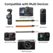 Load image into Gallery viewer, Sunnylife Universal Quick-Release Wrist Strap Adjustable Wrist Lanyard Soft Safe Rope for Action Camera