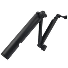 Load image into Gallery viewer, 3-Way Monopod + Magic Mount Selfie Stick for GoPro, Insta360, DJI and Other Action Cameras, Length: 24.5-63cm, Length: 24.5-63cm(Black)