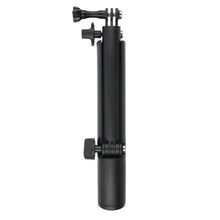 Load image into Gallery viewer, 3-Way Monopod + Magic Mount Selfie Stick for GoPro, Insta360, DJI and Other Action Cameras, Length: 24.5-63cm, Length: 24.5-63cm(Black)