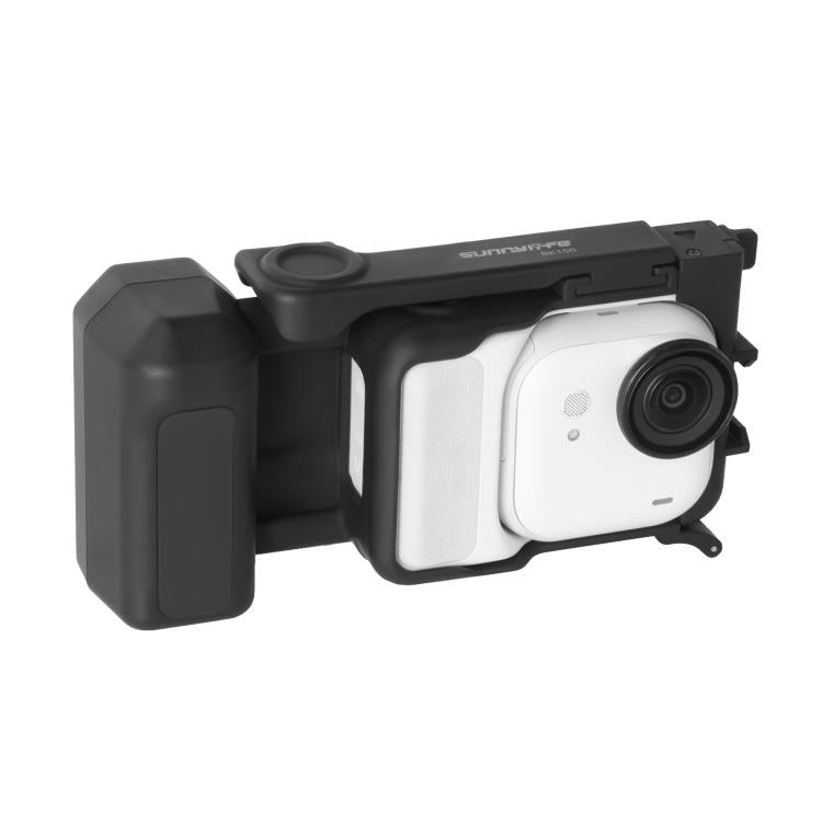 For Insta360 GO Ultra Sunnylife Street Photography Handle Ergonomic Hand Grip Quick Release Shutter Handle, For Insta360 GO Ultra (White), For Insta360 GO Ultra (Black)