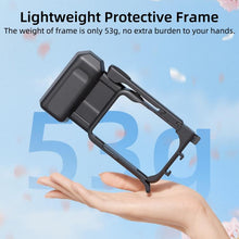 Load image into Gallery viewer, For Insta360 GO Ultra Sunnylife Street Photography Handle Ergonomic Hand Grip Quick Release Shutter Handle, For Insta360 GO Ultra (White), For Insta360 GO Ultra (Black)