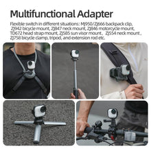 Load image into Gallery viewer, For Insta360 GO Ultra Sunnylife Foldable Vertical-Horizontal Adapter Mount Protective Frame Mounting Brackets Housing Cover, For Insta360 GO Ultra