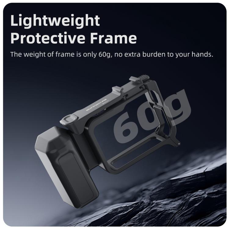 Sunnylife Street Photography Handle Ergonomic Hand Grip Quick Release Shutter Handle for Insta360 Ace Pro 2 / 1, For Insta360 Ace Pro 2 / 1