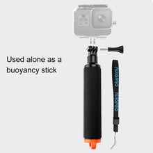 Load image into Gallery viewer, Shutter Trigger + Floating Hand Grip Diving Buoyancy Stick with Adjustable Anti-lost Strap &amp; Screw &amp; Wrench for GoPro HERO8 Black