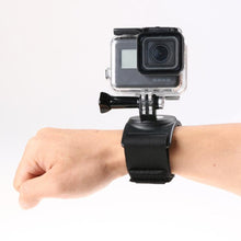 Load image into Gallery viewer, GP278 3 in 1 Hand Wrist Arm Leg Straps 360-degree Rotation Mount for GoPro, Insta360, DJI and Other Action Cameras, GP278
